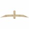Ekena Millwork Bellingham Rough Sawn Timber Gable Bracket, Douglas Fir, 84"W x 21"H x 4"D x 6"F, 6/12 Pitch GBW084X21X0406BEL00RDF - alternate 1
